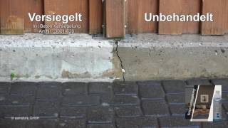 Farblose Betonversiegelung mit Tiefenwirkung [upl. by Newberry350]