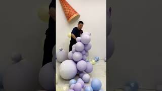 DIY Balloon Ice Cream Cone 🍦  Fun amp Easy Balloon Tutorial [upl. by Arataj]