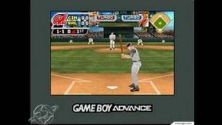 MLB SlugFest 2004 Game Boy Gameplay [upl. by Nnyre]