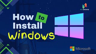 How to Install Windows 10 or 11 StepbyStep Guide 2024 [upl. by Nevada]