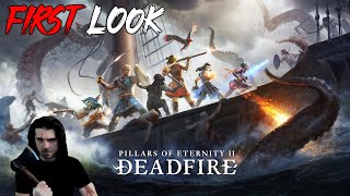 My First Look at Pillars of Eternity II Deadfire Fantastic CRPG [upl. by Llertnor]