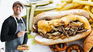 The Best Philly Cheesesteak Recipe [upl. by Ettezzus738]