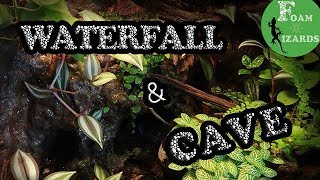 DIY vivarium waterfall  cave [upl. by Neelac]