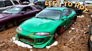 Finding Abandoned Project Cars in a Junkyard [upl. by Bathsheba]