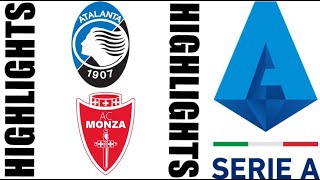 Atalanta vs AC Monza 20 Highlights  Serie a 20242025 [upl. by Einnep]