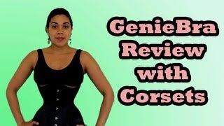 Wearing a Genie Bra with Corsets  Lucys Corsetry [upl. by Upton]