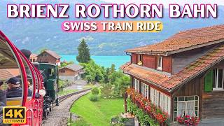 Brienz Rothorn Bahn  🇨🇭 Travel By Train In Switzerland [upl. by Aindrea]