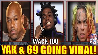 WACK 100 REACTS TO KODAK BLACK VERSE DISSING 69 amp SONG WITH TEKASHI GOING VIRAL ON CLUBHOUSE 👀👀🎵🎵🤔 [upl. by Atirehc]