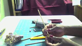 How to Make a Home Made Paper Bead RollerTool [upl. by Oivalf]