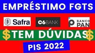 PIS 2022  FGTS  Empréstimo FGTS  14º salário [upl. by Dewar]