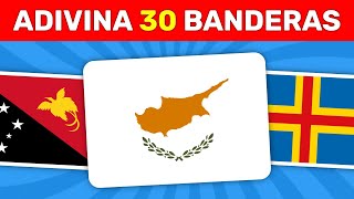 Adivina 30 banderas en 3 segundos [upl. by Eninahpets]