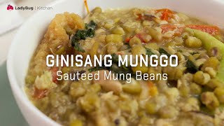 GINISANG MUNGGO Unwrap the Flavors of Pinoy Fridays with Sauteed Mung Beans [upl. by Yednil912]