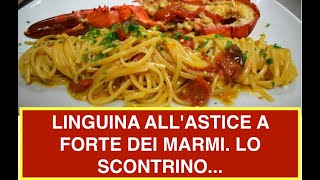 LINGUINA ALLASTICE A FORTE DEI MARMI LO SCONTRINO [upl. by Natsuj]