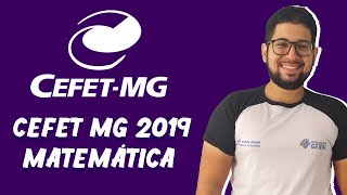 CEFET MG 2019  Questão 20  Matemática [upl. by Nit]