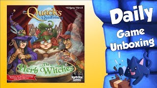 Daily Game Unboxing  Quacks of Quedlinburg The Herb Witches [upl. by Aimekahs]