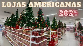 DECORAÇÃO DE NATAL 2024 NAS LOJAS AMERICANAS TENDÊNCIA DO NATAL 2024ONDE COMPRAR DECORAÇÃO DE NATAL [upl. by Ettevy]