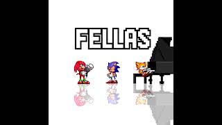 ALL MY FELLAS  Sonic Sprite Animation [upl. by Ahnavas]