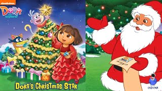 🌟 Dora the Explorer Dora’s Christmas Star  Kids Read Aloud 📖 [upl. by Pillow]