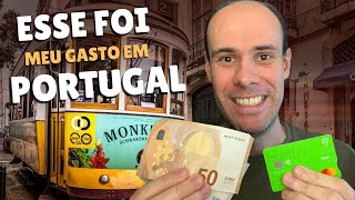 Quanto custa viajar para Portugal  Paguei muito barato na passagem [upl. by Lauri993]