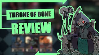 UNIQUE Autobattling Deckbuilder  Throne Of Bone [upl. by Biel729]