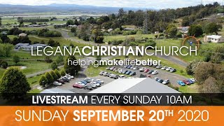 Legana Christian Church  Livestream  September 20th 2020 [upl. by Edin145]