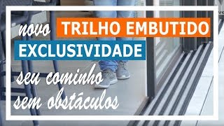 Lançamento Novo Trilho Embutido para Portas de Correr  Exclusividade Weiku [upl. by Lloyd]