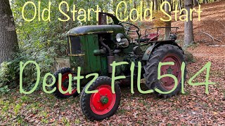 Old Start  Cold Start Deutz F1L514 [upl. by Godspeed]