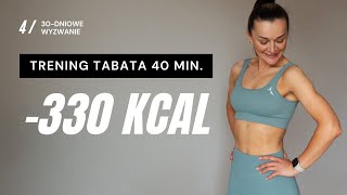 WYZWANIE JESIEŃ 🔥4 Trening odchudzający TABATA 330 KCAL [upl. by Gwenn]