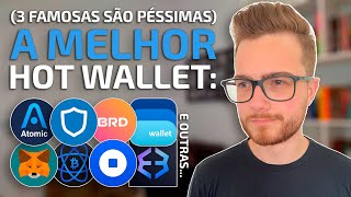 MELHORES CARTEIRAS DE CRIPTO WALLETS PARA CELULAR  Tem 3 muito famosas que são péssimas [upl. by Figone813]