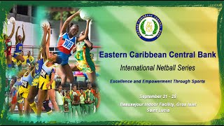 ECCB International Netball Series 2024  GRENADA vs MONTSERRAT [upl. by Eedahs]