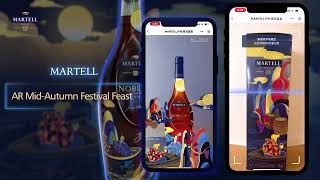 Martell Immersive AR MidAutumn Festival Feast 2021  Visual Brand Story [upl. by Eidnil]