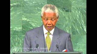 Nelson Mandela on the Apartheid Convention  1994 [upl. by Eita]