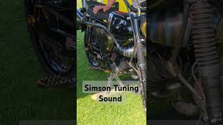 🔉 Simson S51 Tuning Sound 🤘🏼 [upl. by Aisiram]