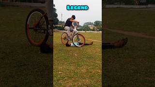 Noob😃 pro😄 legend cyclestunt shorts shortsfeed short like viralvideo mtb [upl. by Rexanna55]