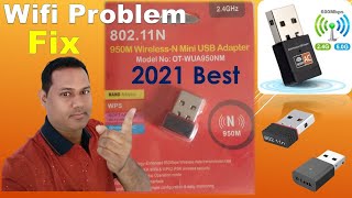 80211n Wifi Wireless Adapter Windows 78 Fix 2021  USB Wifi Adapter Not Working Fix  Wifi Adapter [upl. by Salot]