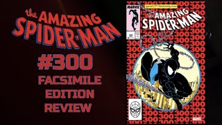 Amazing Spiderman  300 Facsimile Edition Comic Book Review  1st Appearance of Venom [upl. by Elleinnad]