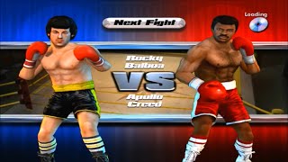 Rocky Legends 4K 2024 Rocky Balboa VS Apollo Creed Career Fight 22 CHAMPIONSHIP [upl. by Roede88]