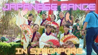 【DANCE】シンガポールのよさこいチームの1日に密着👘Japanese traditional dance team in Singapore  よさこい ＃シンガポール ガーデンズバイザベイ [upl. by Dode309]