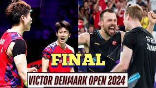 FINAL🇨🇳Liang Wei KengWang Chang VS 🇩🇰Kim AstrupRasmussen🔥 Denmarkopen2024 [upl. by Attiuqram]