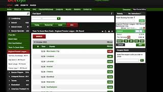 Bet9ja Soccer Specials How to bet on Team to score more goals [upl. by Nageet]