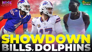 BILLS vs DOLPHINS  Thursday Night Showdown Picks and Lineup Builds  091224  Draftkings NFL DFS [upl. by Ansell56]