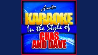 The Sideboard Song In the Style of Chas and Dave Karaoke Version [upl. by Kram407]