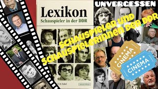 verstorbene Schauspieler der DDR A bis B  DEFA Filme [upl. by Nannek]