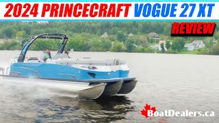 2024 Princecraft Vogue 27 XT boatreview [upl. by Pernell]