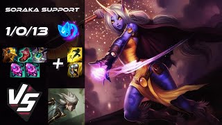 SUPPORT Soraka vs Camille  NA Master Patch 1419 [upl. by Ennayk]