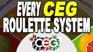 Every CEG Roulette System Review since January 2022 [upl. by Fitton475]