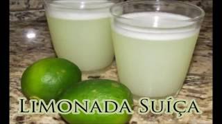 Receita de LIMONADA SUÍÇA  Delícia Refrescante [upl. by Anyl650]