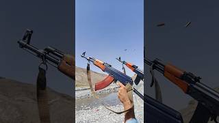 China ak47 vs china 223 test shooting👈😱😱shorts [upl. by Eelannej638]