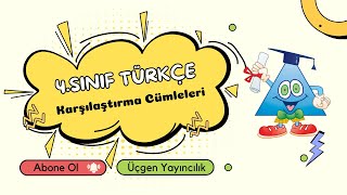 4 Sınıf Türkçe  Karşılaştırma Cümleleri [upl. by Noramac]