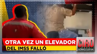 Ocho personas quedaron atrapadas en un elevador del IMSS en Guadalajara  Ciro Gómez Leyva [upl. by Ybor]